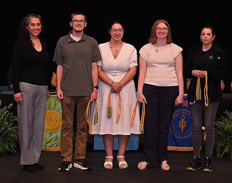 Psi Beta Inductees on state