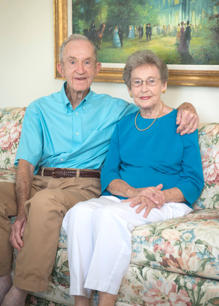 Betty and Billy in their home