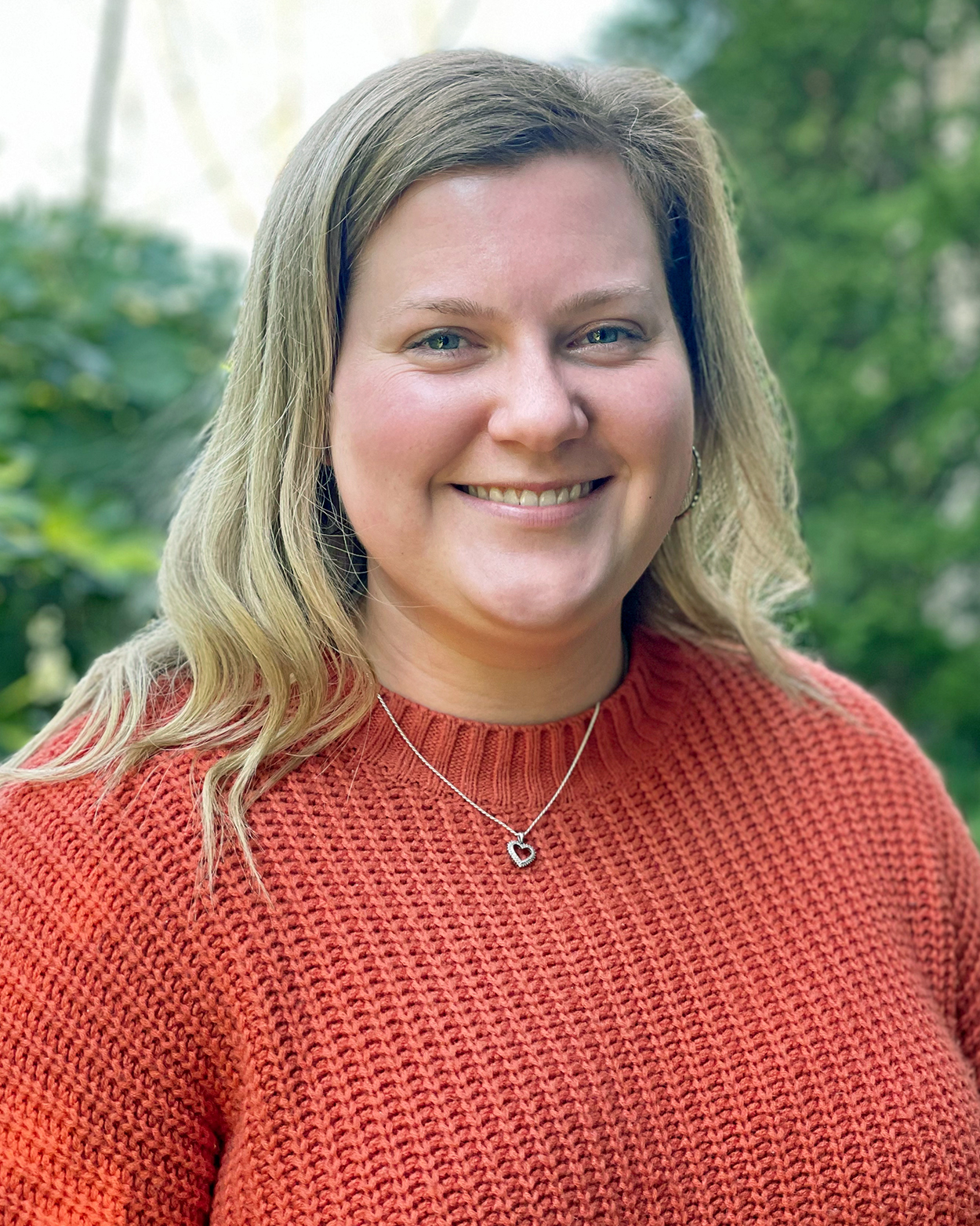 Megan Patton headshot outdoors