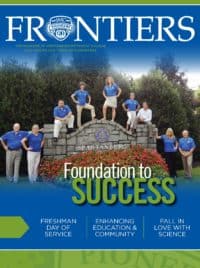 Cover of Fall 2013 Frontiers magazine