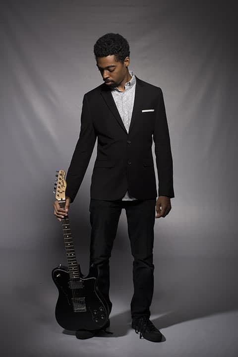 Sheldon Ferguson with guitar