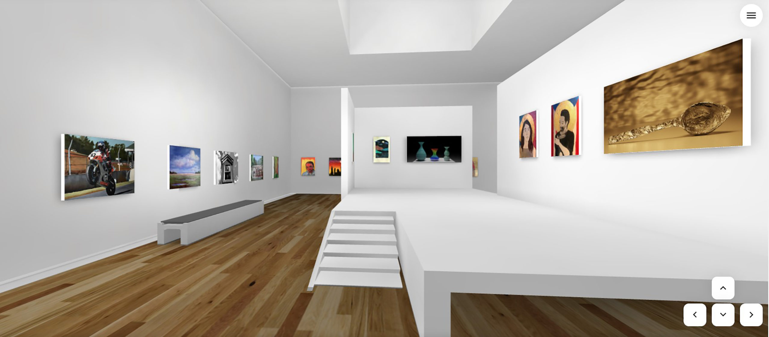 Digital art gallery