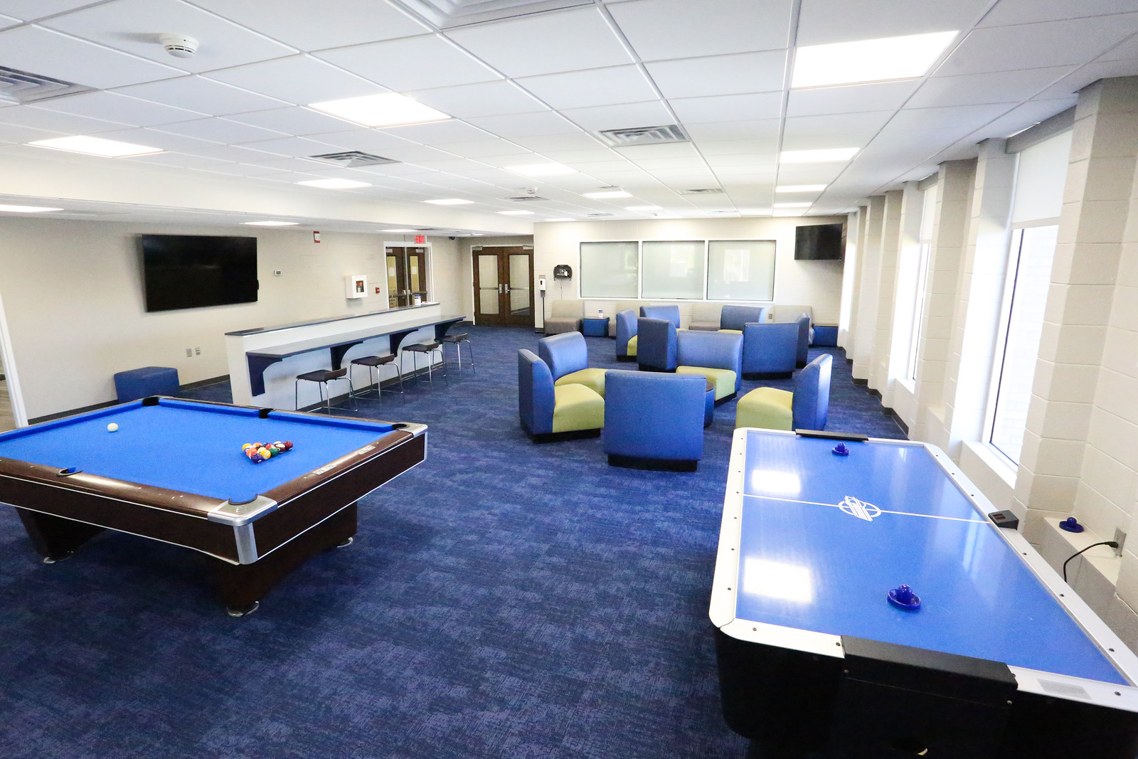 Full View of The X Student Lounge